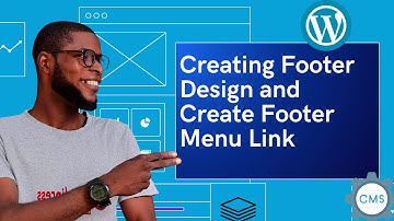 15  Creating Footer Design and Create  Footer Menu Link