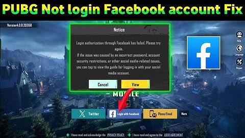 Bgmi login problem twitter facebook error 2025 😭unable connect to server fixed 101%✓ facebook live 