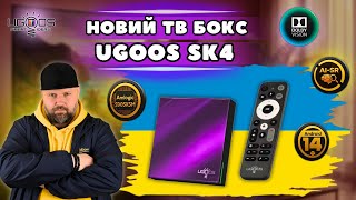 НОВИЙ ТВ БОКС UGOOS SK4 З DOLBY VISION, ПОКРАЩЕНИМ ОХОЛОДЖЕННЯМ ТА AI-ОПТИМІЗАЦІЯМИ