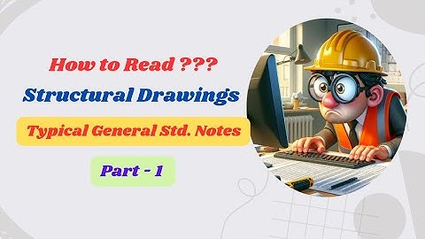 Typical Standard Notes | Part -1 | Structural Drawings Reading #construction #structure#vimutti