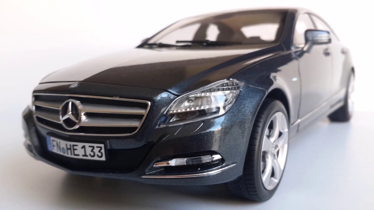 1:18 Norev Mercedes-Benz CLS-Klasse W218 Diecast Model - YouTube