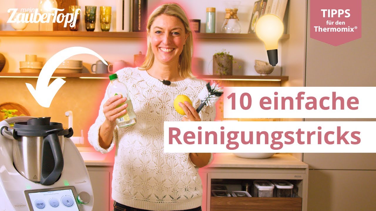 😍💡 SO bleibt dein Thermomix® IMMER sauber & glänzend | Thermomix® Tipps