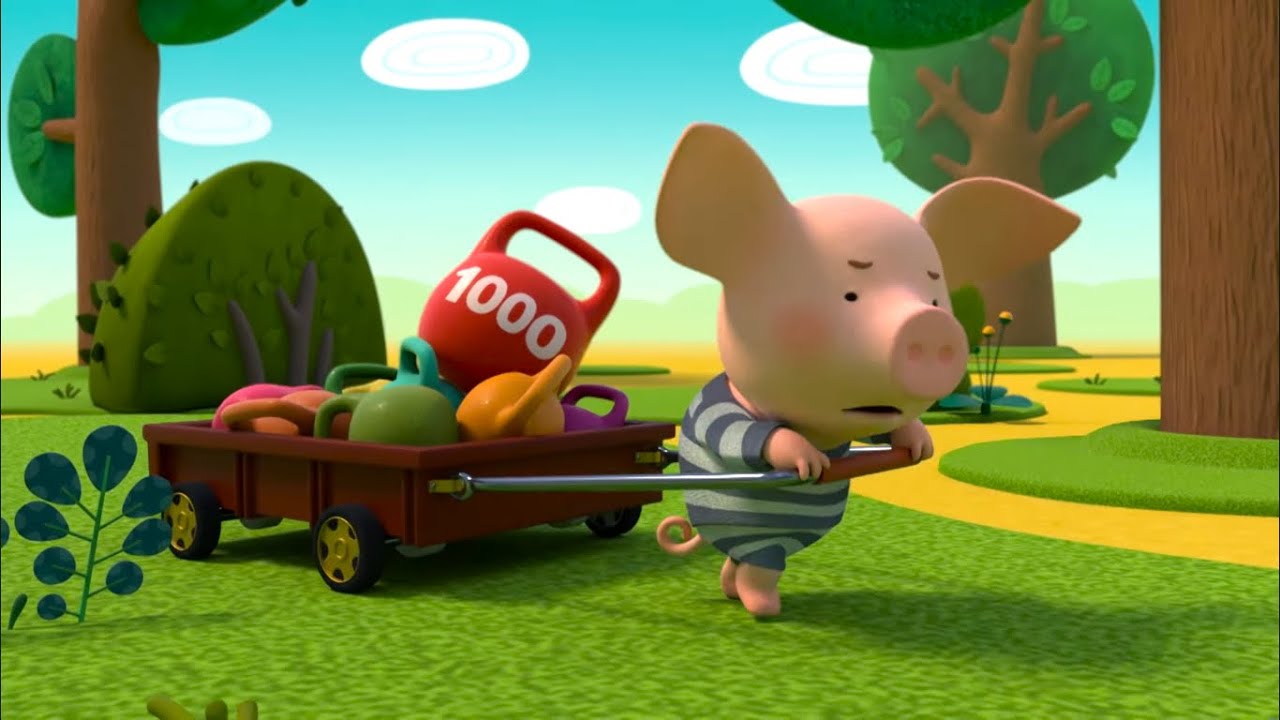 Extra Strong - Tina & Tony - cartoon for toddlers