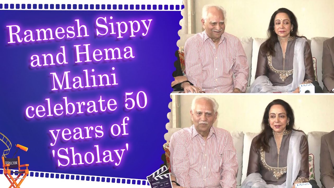 Sholay 50 Years: Ramesh Sippy & Hema Malini Reveal Dharmendra’s Untold Stories