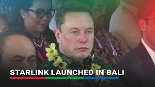 Musk, Indonesian health minister, launch Starlink for health sector | ABS-CBN News