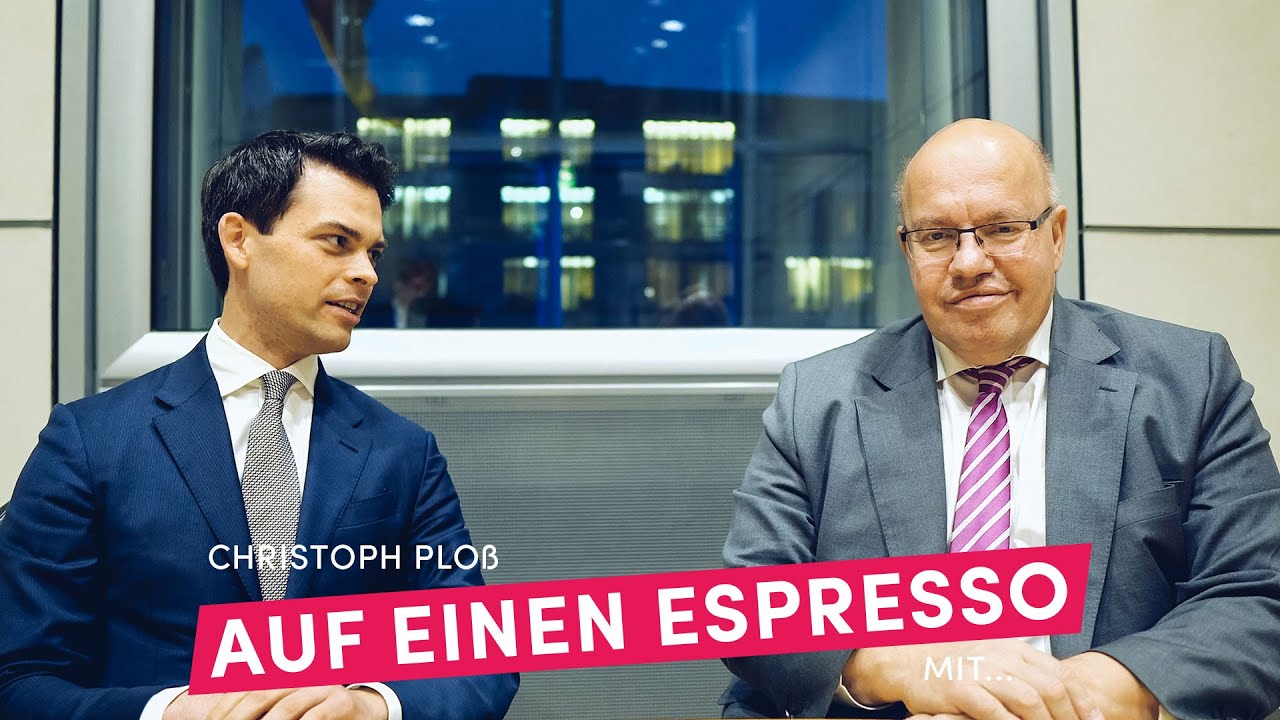 Christoph Ploß auf einen Espresso mit Peter Altmaier