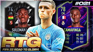 FIFA 22 ROAD TO GLORY 21 - HUGE PACKS PULLS AND COMPLETING OBJECTIVES