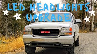 Chevy Suburban LED Headlights Upgrade | Yukon XL | #led #suboverland #overlanding