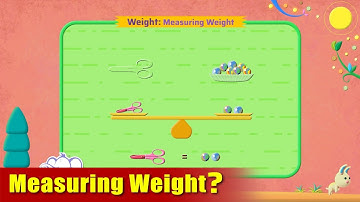 G1 - Module 8 - Exercise 3 - Measuring Weight | Appu Series | Grade 1 Math Learning