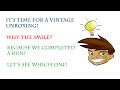 Vintage unboxing &amp; COMPLETING A RUN!!
