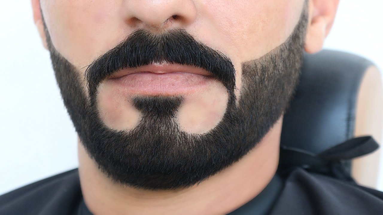 💈تعليم للمبتدئين افضل وأسهل طريقة لعمل لحية الخليجي+شوارب الخليجي+تحديد محترف♦️