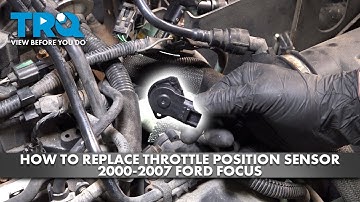 How to Replace Throttle Position Sensor 2000-2007 Ford Focus