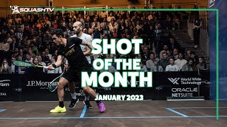 Squash Shots Of The Month - January 2023 💥