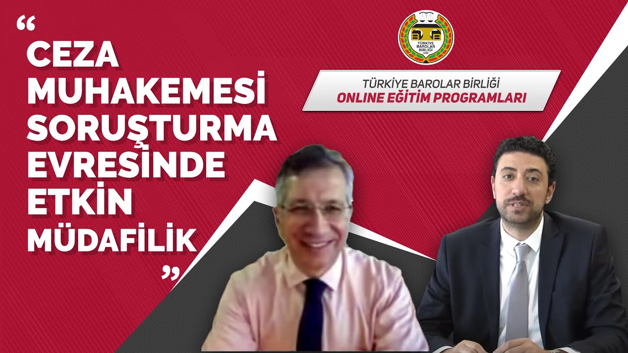 Ceza Muhakemesi - Soruşturma Evresinde Etkin Müdafilik