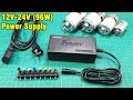 Minleaf 96W 12V-24V Power Supply Adapter for 775 Motor and 550 Motor (JT-4096)