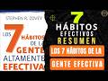 LOS 7 HÁBITOS DE LA GENTE ALTAMENTE EFECTIVA | RESUMEN | STEPHEN R COVEY | #educaciónfinanciera