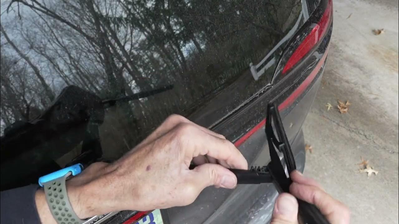 How to replace rear wiper blade Chrysler Pacifica YouTube