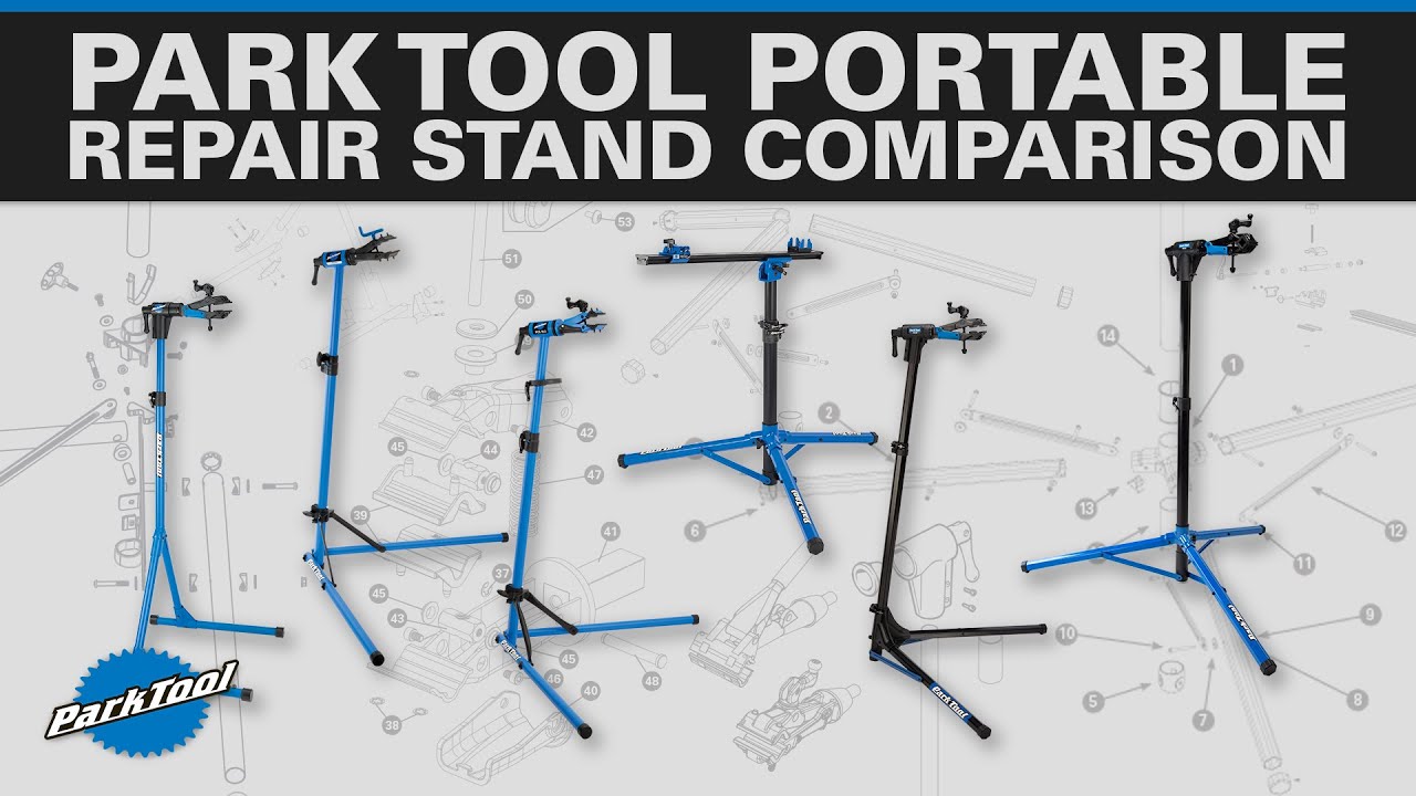 Park Tool Portable Repair Stand Comparison 