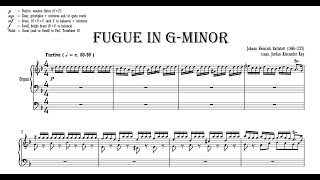 Johann Heinrich Buttstett (1666-1727): Fugue in G Minor (performance, Jordan Alexander Key)