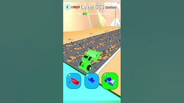 Shape-shifting2 Gameplay Master Level 553 Gameplay iOS,Android New Beamng drive #shortsfeed #shorts