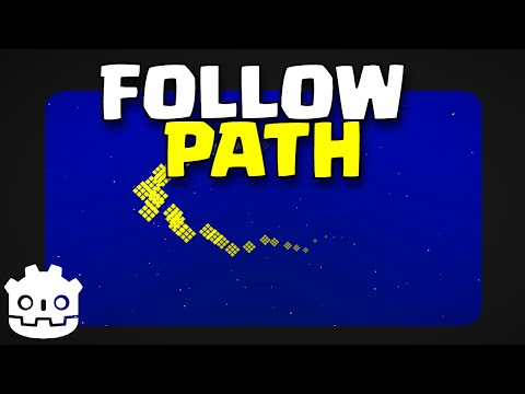 How To Make Particles Follow A Path - Godot 4.3 Tutorial