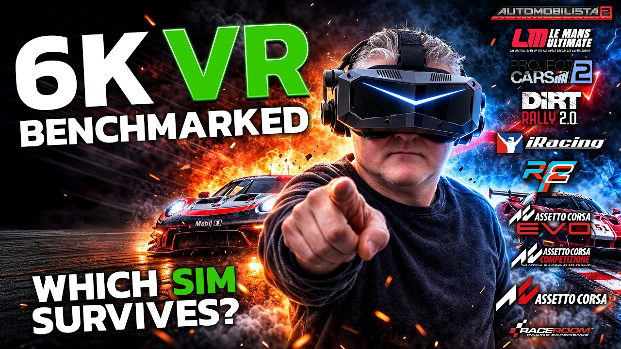 10 Sim Racing Games Ranked by VR Performance (Crystal Super 6K Test ...