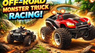 Off Road Monster Truck Racing 🔥 | Extreme Hill Climb | Android Gameplay screenshot 5
