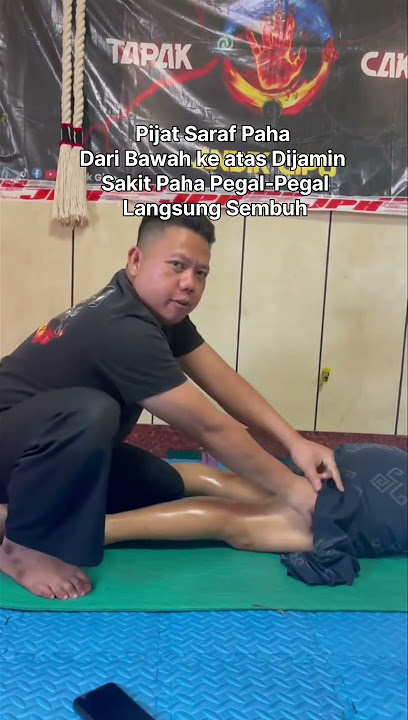 thigh nerve massage from bottom to top guaranteed to cure sore thighs immediately #abj #massage
