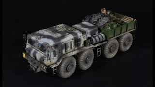 Russian Army Tractor KZKT-537L / MAZ-537 - 1/72 Takom