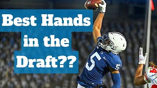 Does Jahan Dotson have the best hands in the draft