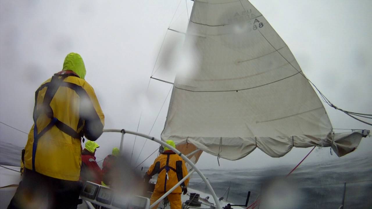 2016 Chicago to Mackinac Race Sunday Storm clip 1 YouTube
