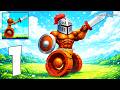 🪓 Wood Guy - Gameplay Walkthrough - Funny Wooden Battle Adventure (iOS, Android)