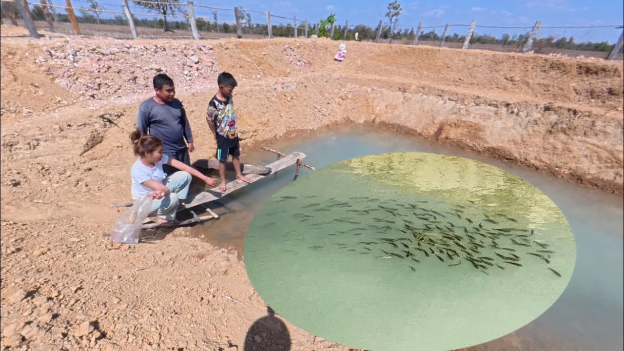 ชื้อปลามาป่อยรอบแรก12ถุง คลอง￼เรามีปลาแล้วว🐟🐠🥰