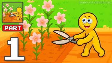 Flower Shop - Gameplay Walkthrough Part 1 - Fresh Flowers Big Coins (iOS, Android)