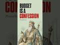 A budget is not a fortress against uncertainty. It is a written confession.