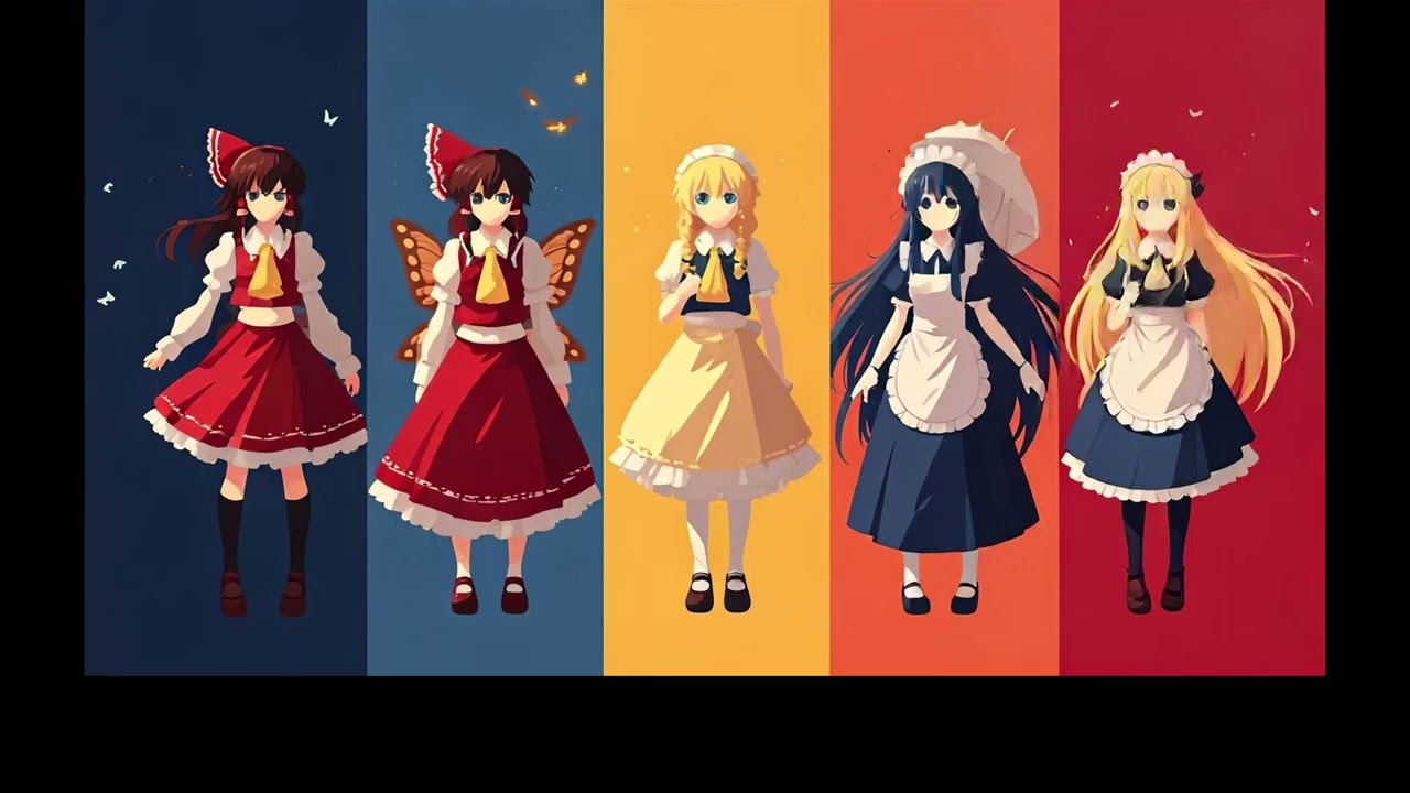 博麗霊夢と霧雨魔理沙に関する包括的調査報告 東方project編 - YouTube