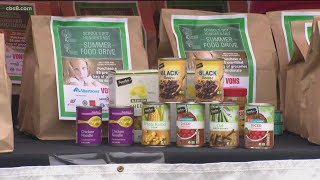 Help feed local children at the School's Out, Hunger's Not Food Drive