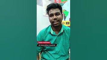 Mr Mukundhan - CADD Centre Anna Nagar Student | #CADDStudentReview