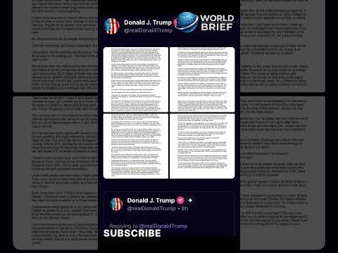 Trump calls India a “Hellhole” 🇮🇳🇺🇸  World Brief