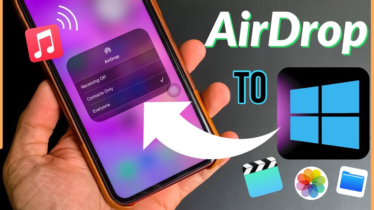 How to Use AirDrop on Windows PC?