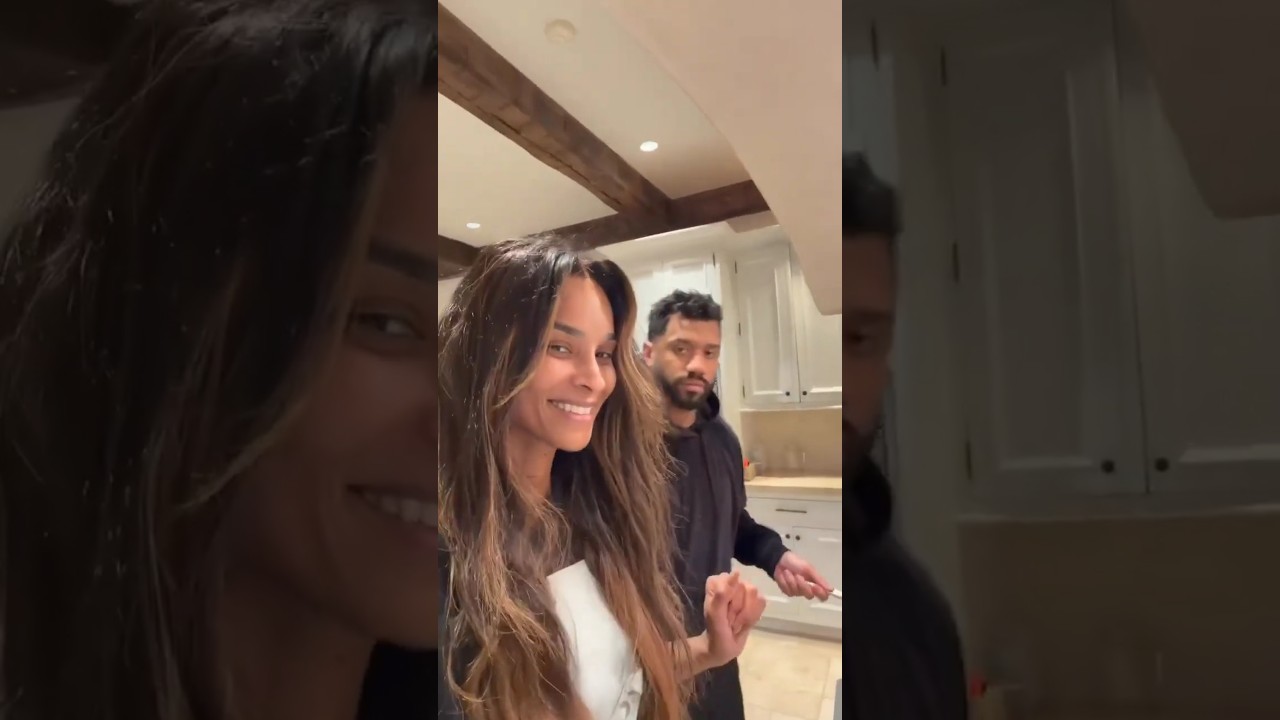 The Wilson's - Russell Wilson, Ciara and the kids 🥰❤️ #shorts #celebrityfamily #nflplayer #singer