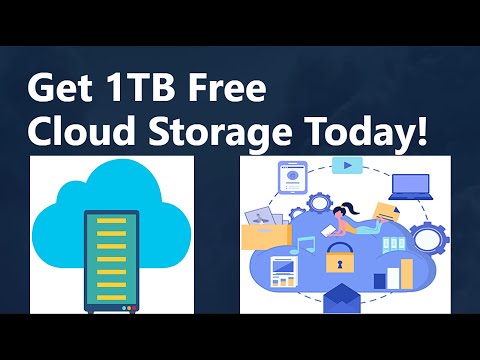 How To Get 1 Tb Free Cloud Storage Anywhere Access Your Data Use Mobile Laptop And Pc Big Bench Youtube
