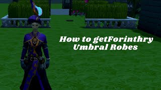 Rs3 - How to get the Forinthry Umbral Robes Cosmetic