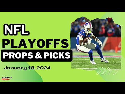 NFL Playoffs | Player Props & Best Bets | Stefon Diggs | Brock Purdy | Warren Sharp | 1/18/24