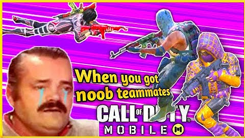 When your teammates are too noob. COD Mobile funny exe.Ep33.Codm trolling noob exe.#codmobile #codm