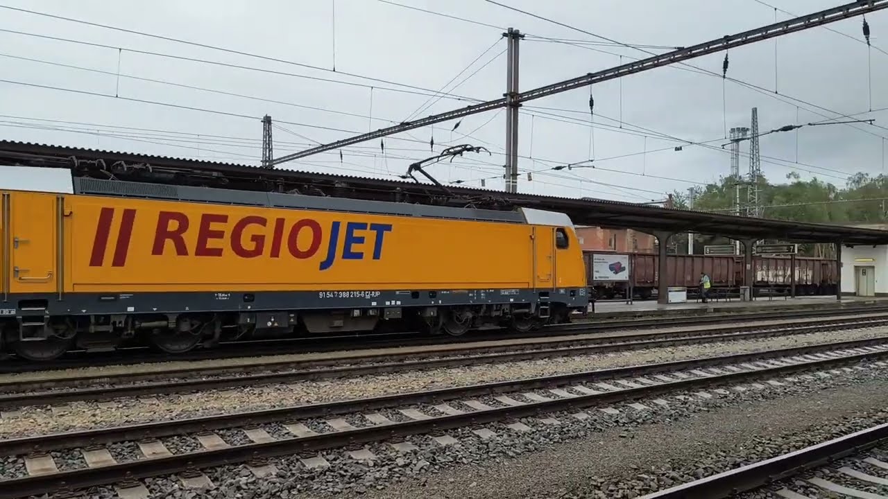 Vlaky RegioJet na lince R8 (Brno - Bohumín)