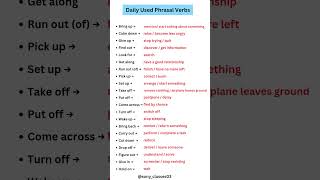 “Stop Using Basic English! Learn These Phrasal Verbs”#english#grammar#phrasalverbs#shorts