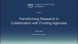 Transforming Research in Collaboration with Funding Agencies