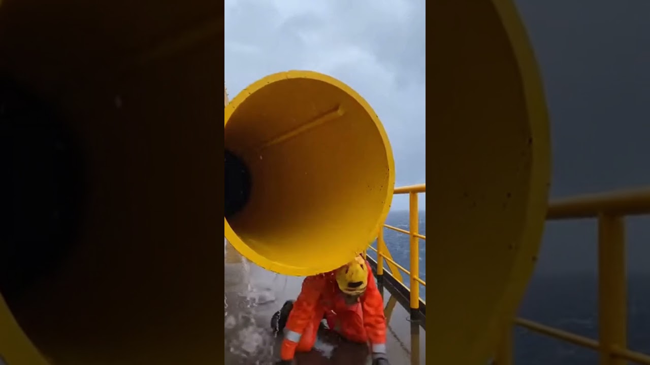 He is safe after the wild sea battle 