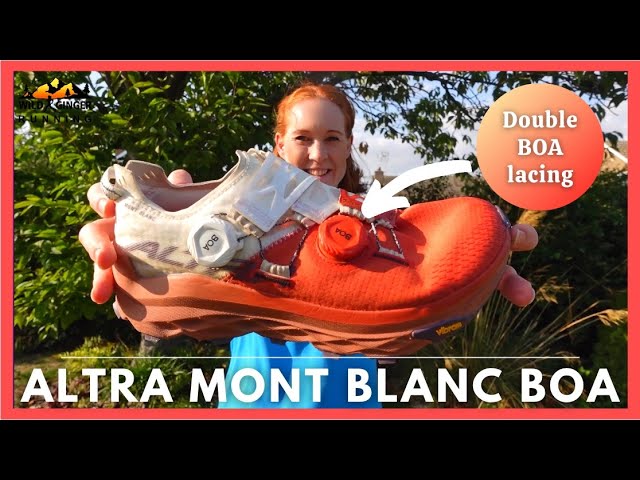 Altra Mont Blanc BOA trail & ultra running shoe review   does the DOUBLE  BOA dial lacing work?